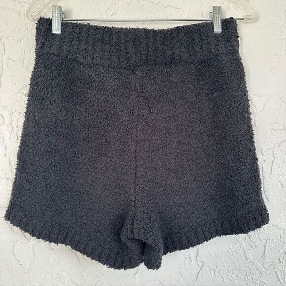 SKIMS Cozy Knit Shorts‎ Women Black Size Large/ XL - Picture 5 of 7